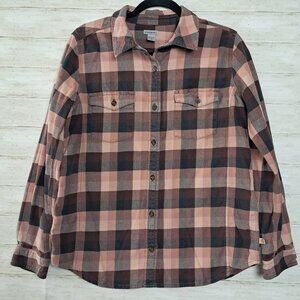 Carhartt Rugged Flex Hamilton Plaid Flannel Shirt Medium